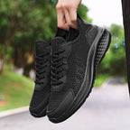 Damen Sportliche Sneakers mit atmungsaktivem Mesh-Obermaterial und dämpfender Sohle