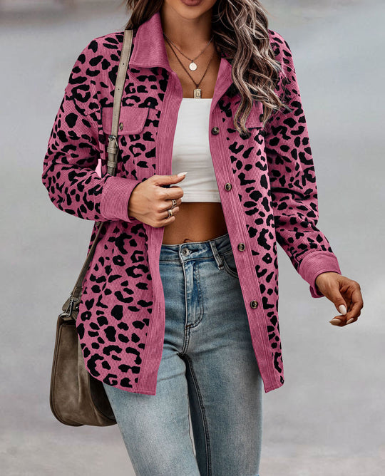Damen lässige und modische Karo-Jacke R&B