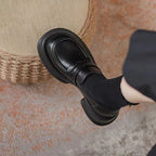Damen modische Loafers mit innovativem Confort-Fußbett und einzigartiger Sohle R&B