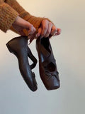 Damen Ballerinas mit elegantem Kreuzriemen und komfortabler Innensohle R&B