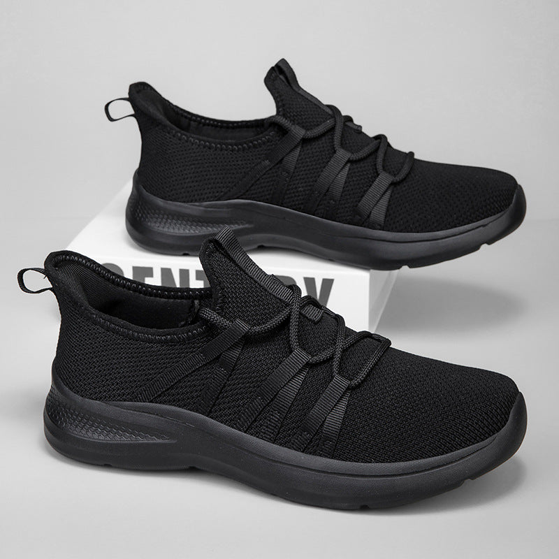 Damen Sportliche Freizeit-Sneaker mit elastischem Schnellschnürsystem R&B