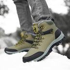 Damen robuster Winterstiefel mit Futter und rutschfester Sohle