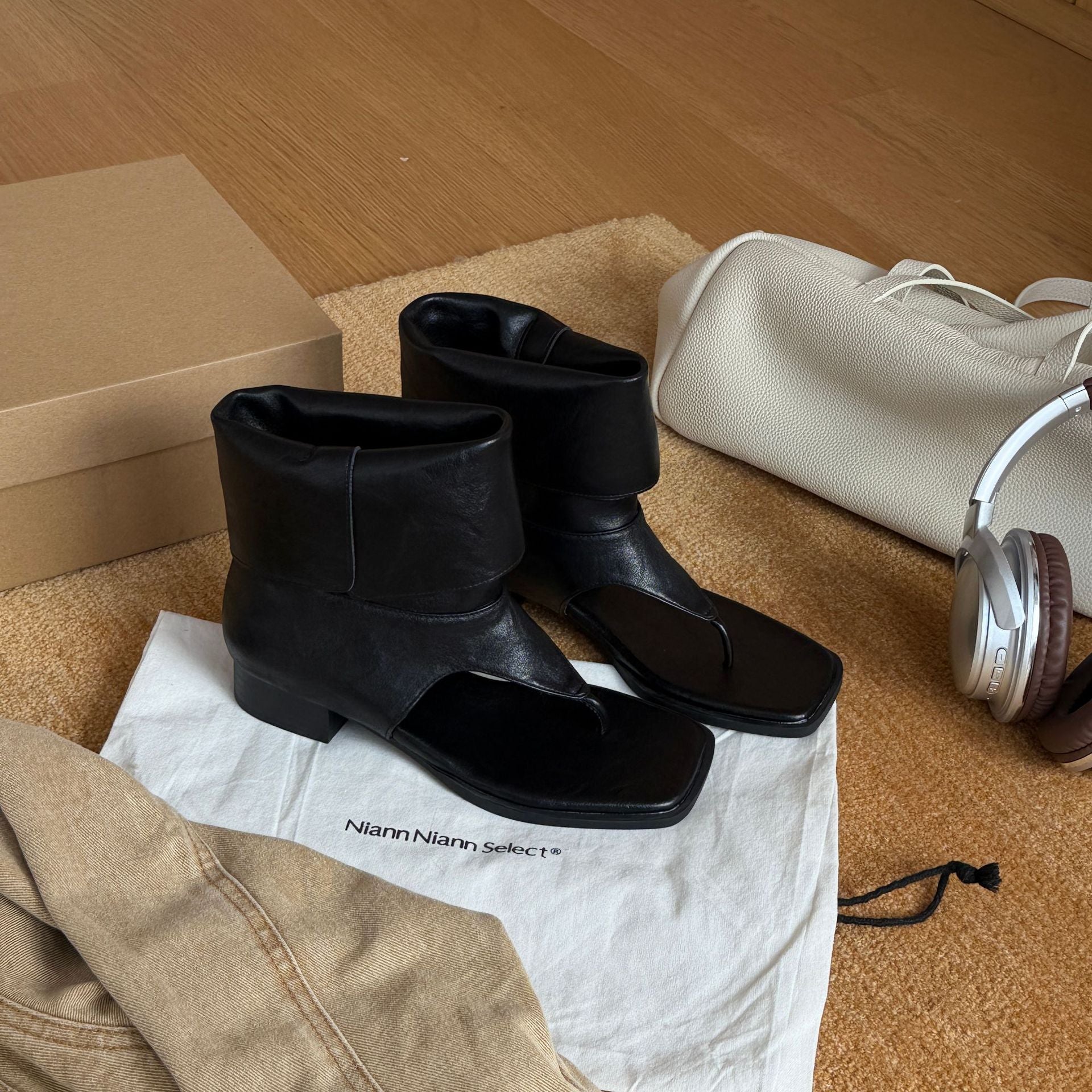 Damen Stilvolle und modische Absatzstiefel