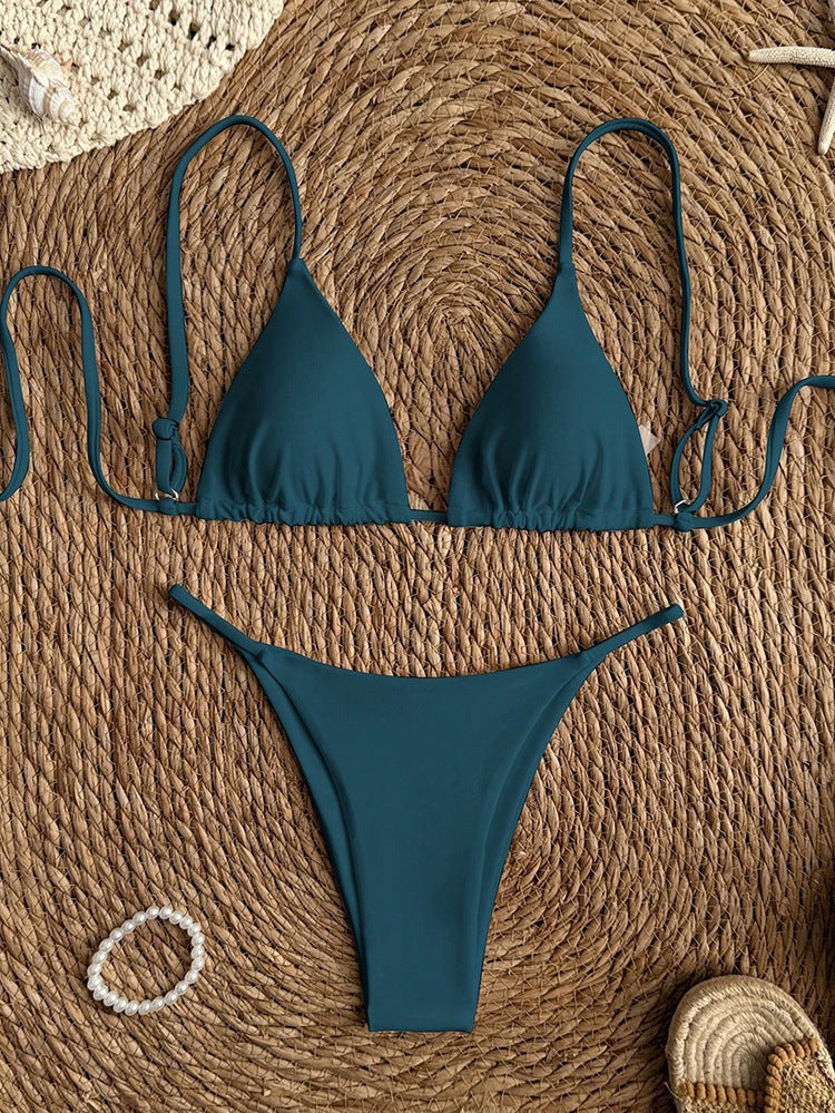 Damen Tie-Dye Triangel-Bikini R&B