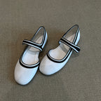 Damen Ballerinas mit modischen Riemchen R&B