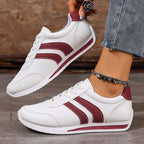 Damen Sportliche Sneakers mit trendigen Seitenelementen R&B
