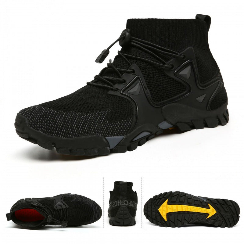 Damen Hochfunktionale Outdoor-Sneaker mit atmungsaktivem Obermaterial und rutschfester Sohle
