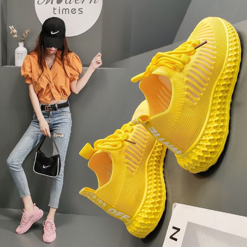 Damen Atmungsaktive Sport Sneakers mit flexibler Sohle R&B