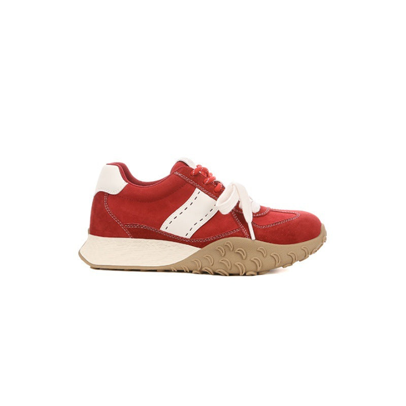 Damen Sportliche Sneakers mit hochwertigem Wildleder und dämpfender Sohle R&B