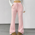 Damen Weite Lounge- und Sweatpants mit elastischem Bund EB