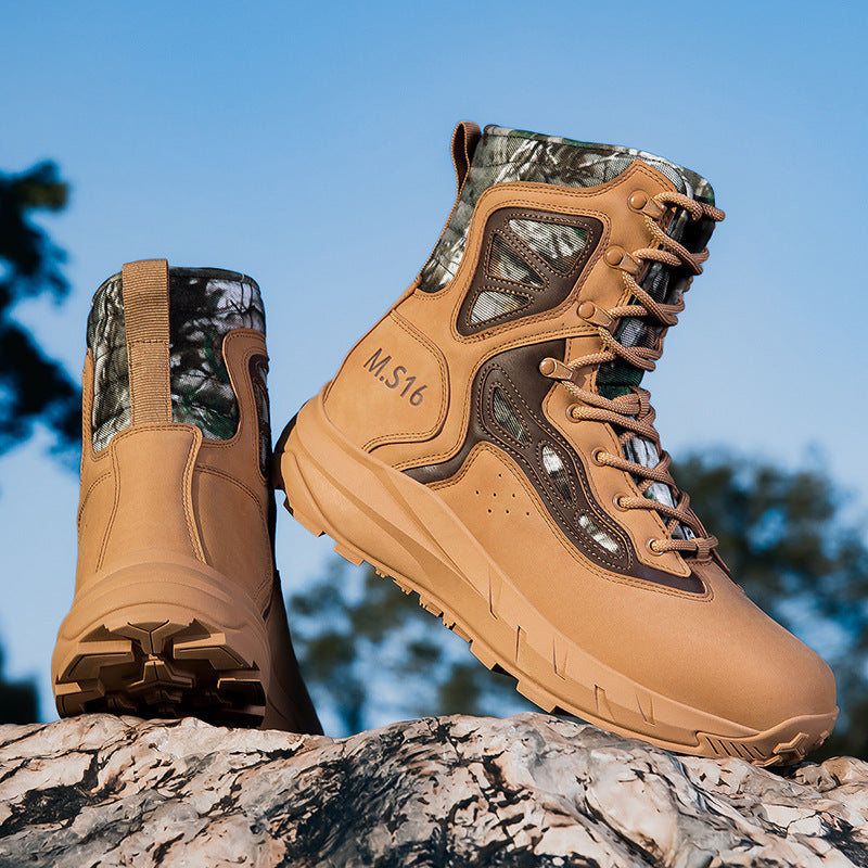 Damen Hochwertige Outdoor-Stiefel mit wasserdichtem Material und rutschfester Sohle