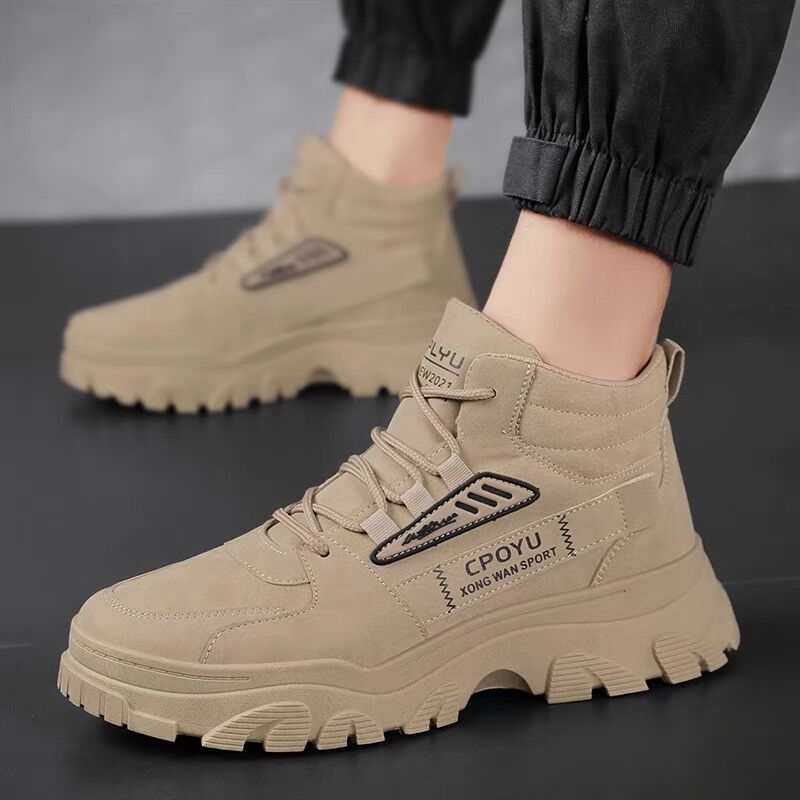 Damen Hohe Sneakers mit robustem Sohlenprofil und ergonomischem Design