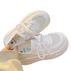 Damen Trendige Chunky Sneakers mit atmungsaktivem Mesh-Obermaterial und stabiler Sohle