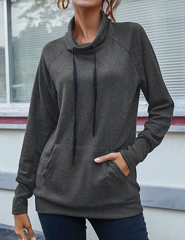 Damen modischer Kapuzensweater mit praktischen Taschen und ergonomischem Schnitt R&B