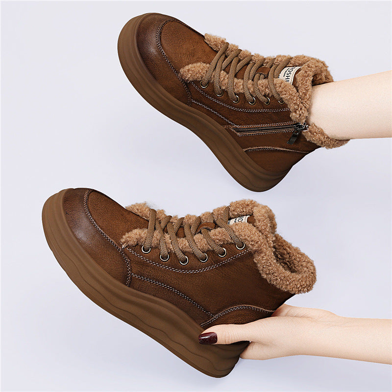 Damen Winterliche Stiefel mit kuscheligem Innenfutter und rutschfester Sohle R&B