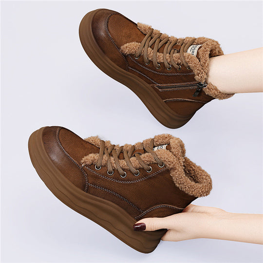 Damen Winterliche Stiefel mit kuscheligem Innenfutter und rutschfester Sohle R&B