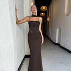 Damen Elegantes Abendkleid mit raffinierten Cut-Out-Details und figurformendem Design R&B