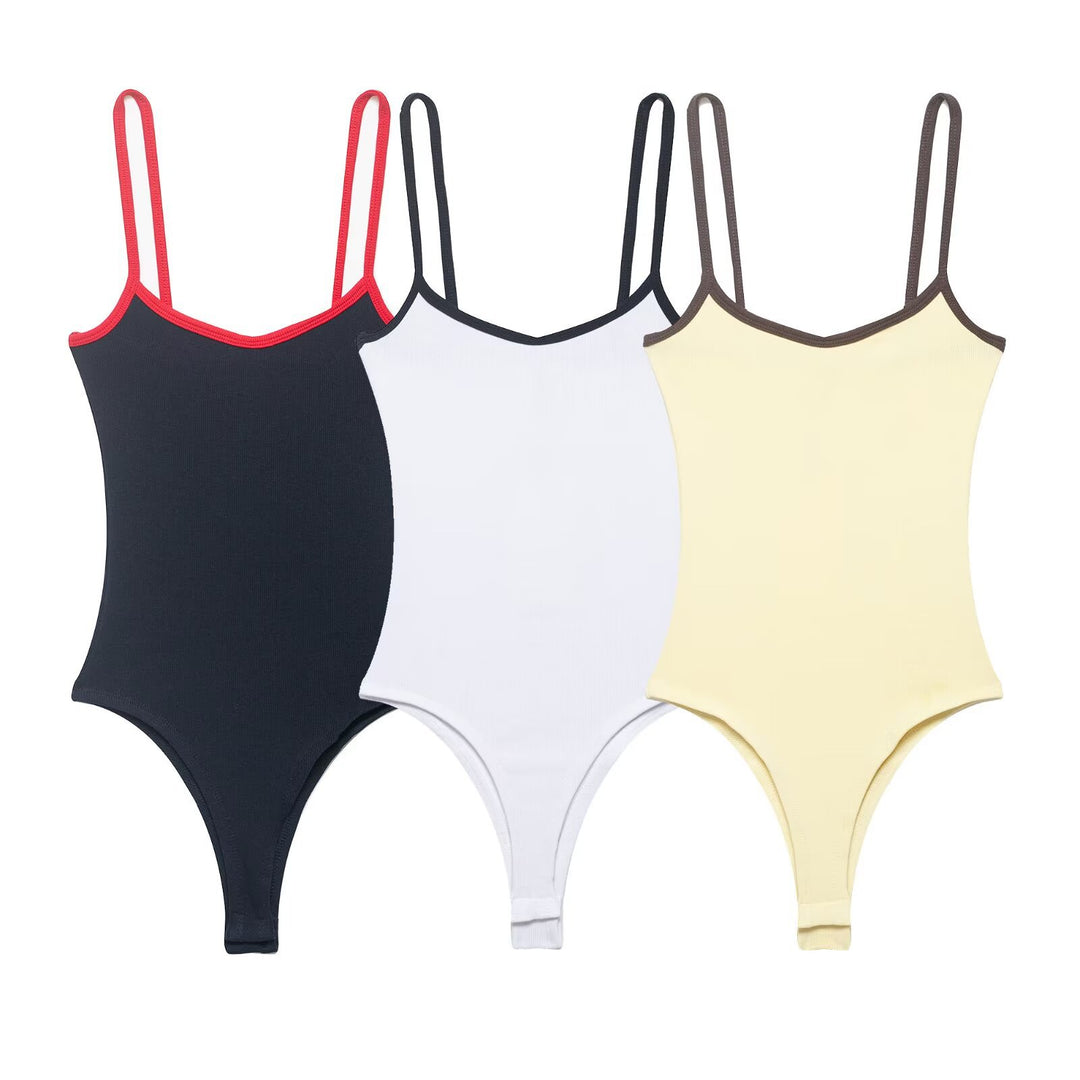 Damen Body mit verstellbaren Trägern R&B
