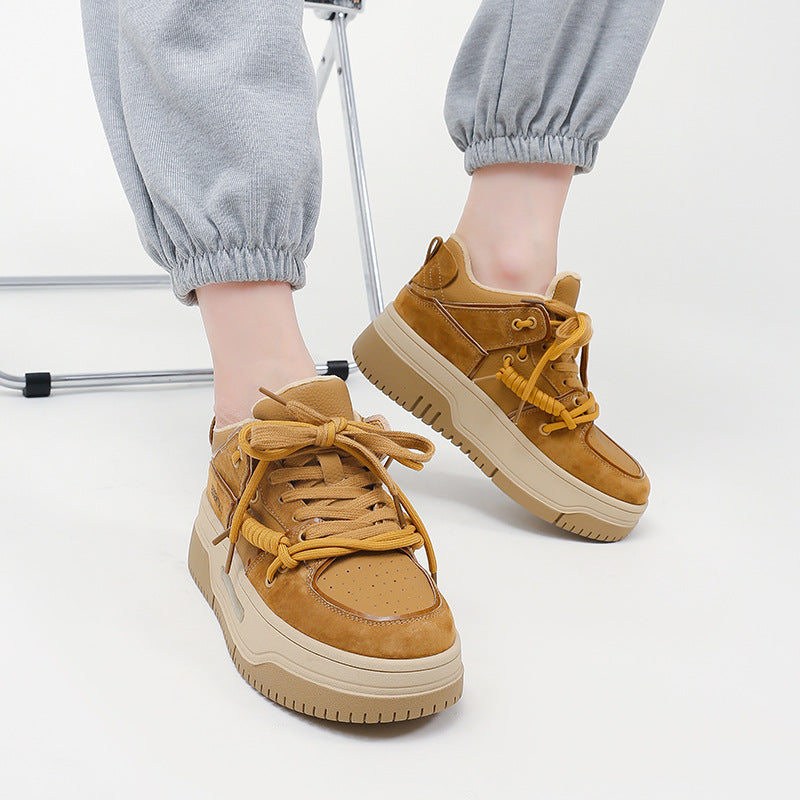 Damen Chunky Sneaker mit innovativem Schnürsystem und dämpfender Sohle R&B