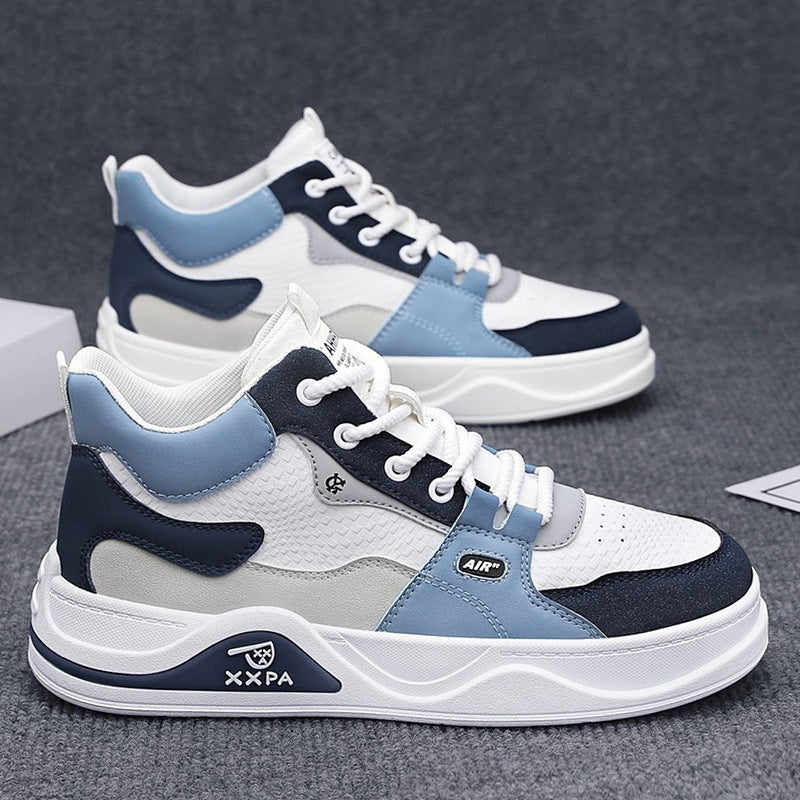 Damen Sportliche High-Top Sneakers mit stoßdämpfender Sohle und atmungsaktivem Obermaterial R&B