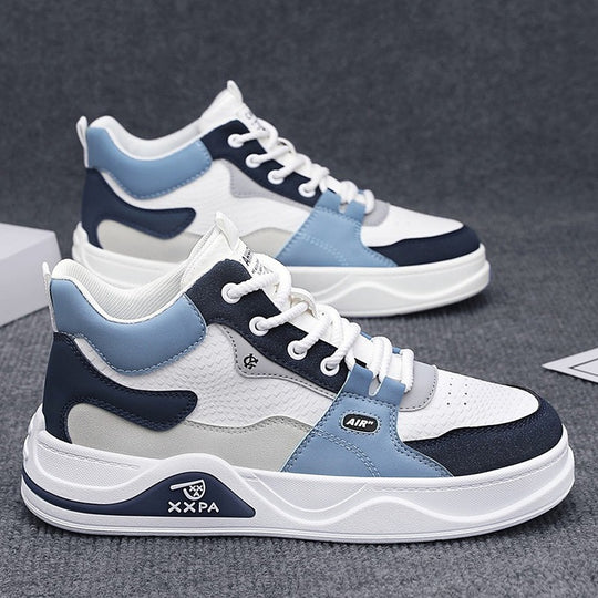 Damen Sportliche High-Top Sneakers mit stoßdämpfender Sohle und atmungsaktivem Obermaterial R&B