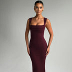 Damen Elegantes Etuikleid mit transparenten Einsätzen R&B