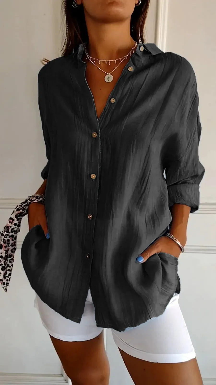 R&B | Lockeres Button-Down-Hemd