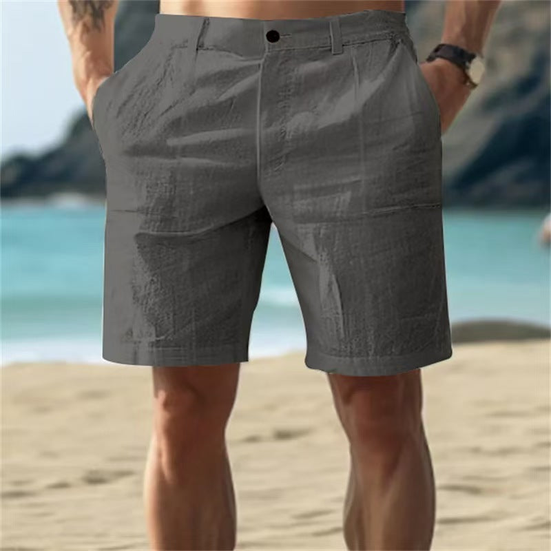 Herren Badeshorts mit schnelltrocknendem Material und praktischen Seitentaschen R&B