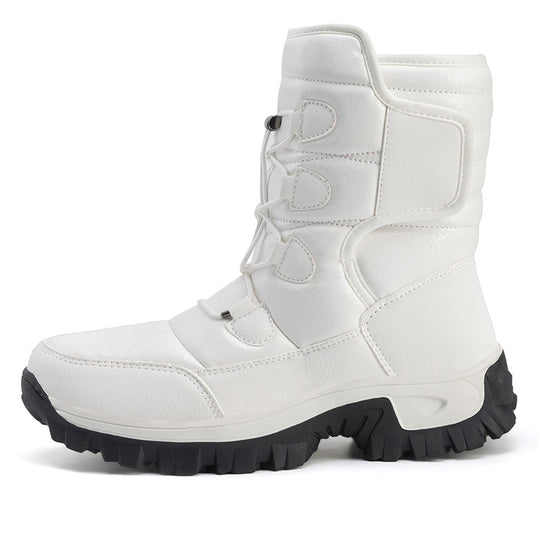 Herren Winterstiefel mit isolierender Fütterung und rutschfester Sohle R&B