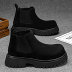 Damen Chelsea-Stiefel mit rutschfester Profilsohle und robustem Obermaterial