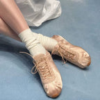 Damen sportive Modellschuhe im eleganten Satin-Look R&B