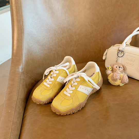 Damen sportliche Sneakers mit atmungsaktivem Obermaterial und rutschfester Sohle R&B