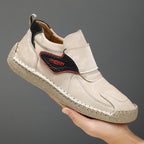 Herren Bequeme und modische Freizeitschuhe mit Klettverschluss R&B