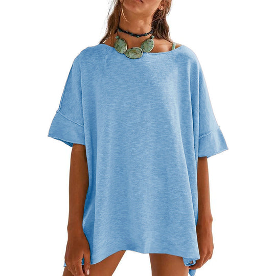 Damen Oversized Relaxed Fit T-Shirt R&B