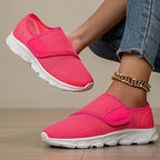 Damen Leichte und atmungsaktive Slip-On Sneakers mit flexiblem Obermaterial