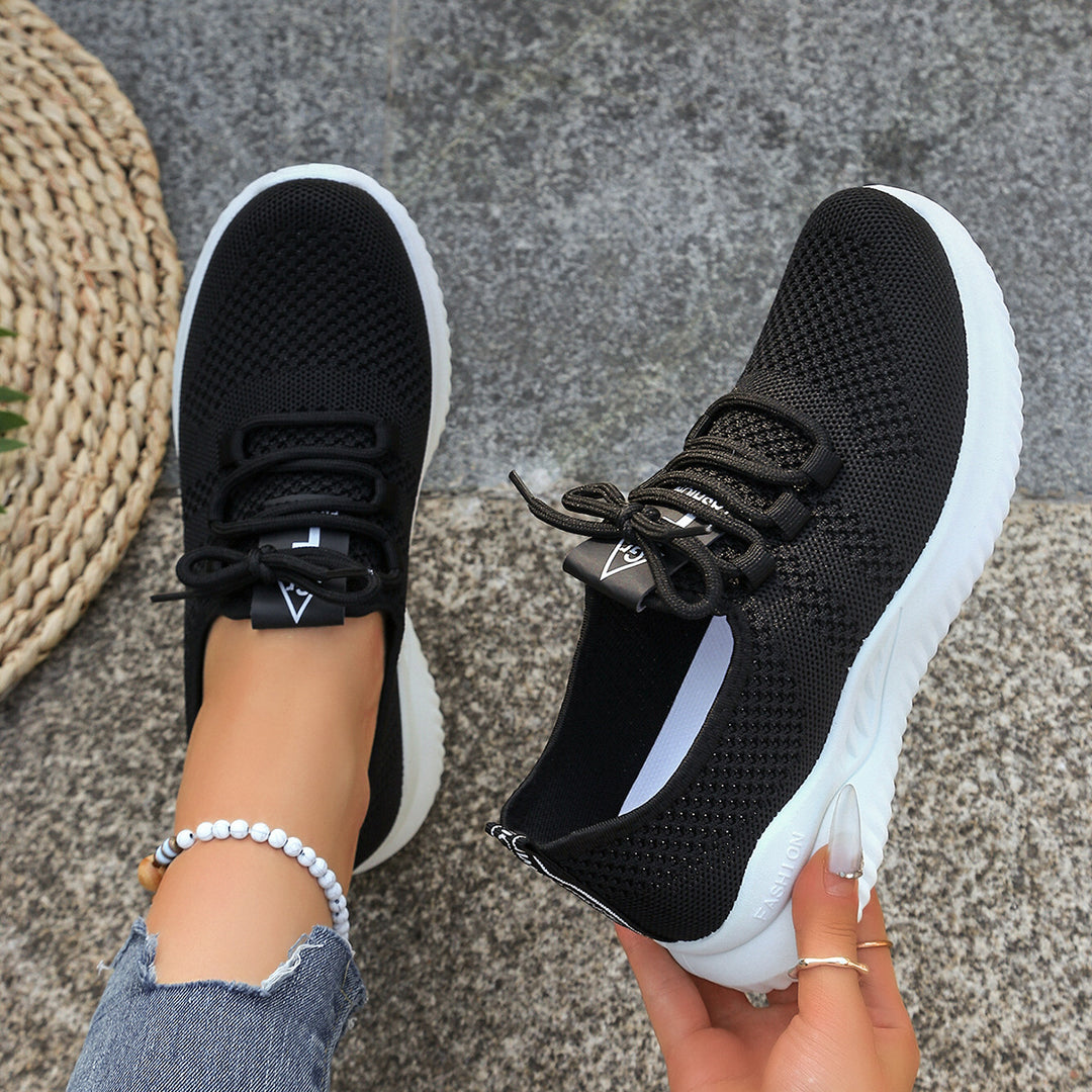 Damen Leichte Laufschuhe mit atmungsaktiver Mesh-Konstruktion und flexibler Sohle R&B
