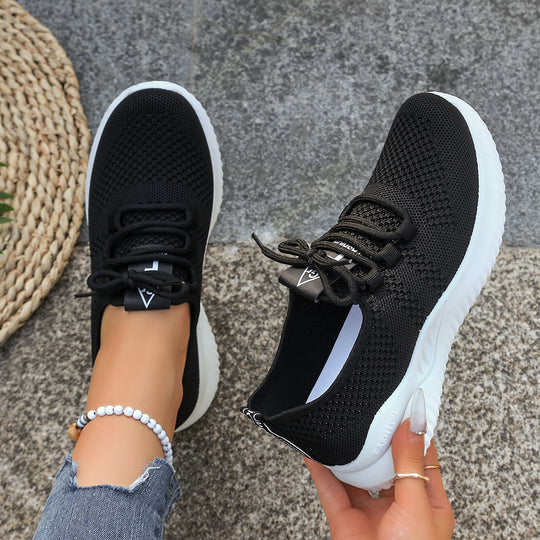 Damen Leichte Laufschuhe mit atmungsaktiver Mesh-Konstruktion und flexibler Sohle R&B