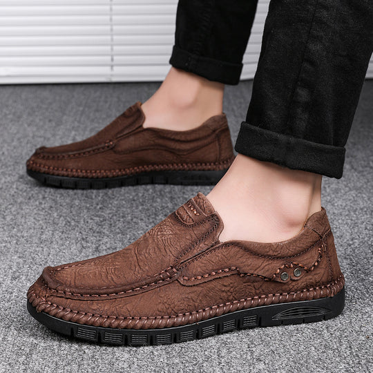 Herren Elegante Mokassins mit handgenähter Verarbeitung R&B