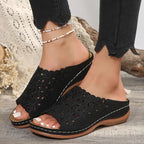 Damen Bequeme und modische Zehentrenner-Sandalen R&B