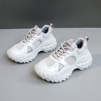 Damen atmungsaktive Freizeitsneaker mit dämpfender Sohle und modernem Laufdesign R&B