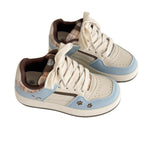 Damen Sneakers im lässigen Retro-Design mit karierten Akzenten und bequemer Sohle R&B