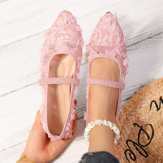 Damen Ballerina Schuhe R&B