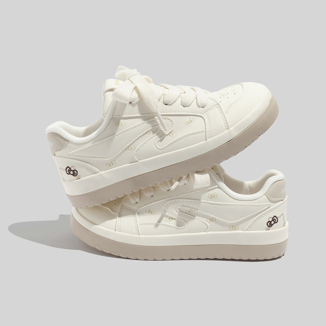 Damen Sneakers mit verspieltem Kirschmotiv und atmungsaktiver Oberfläche R&B