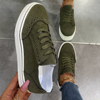 Damen Freizeit-Sneaker im eleganten Riemchen-Design mit atmungsaktiver Innensohle R&B