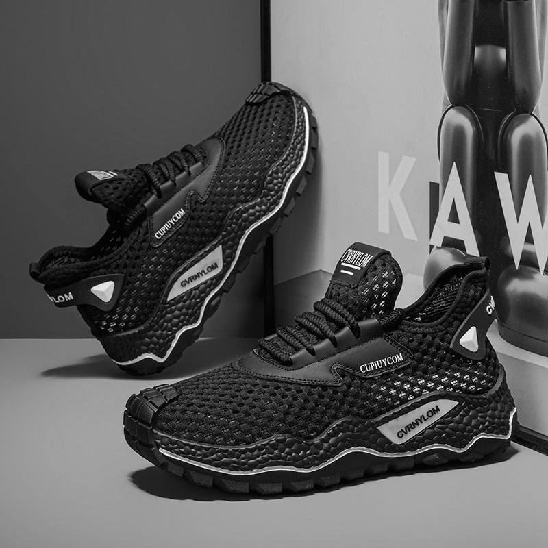 Damen Sportliche Mesh-Laufschuhe mit rutschfester Sohle und atmungsaktivem Obermaterial R&B