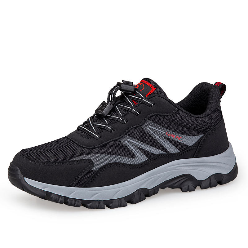 Damen Lauf- und Fitness-Sneaker mit atmungsaktiver Mesh-Oberfläche und innovativem Schnellschnürsystem R&B