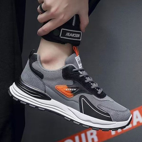 Damen Sportliche Mesh-Sneaker mit stoßdämpfender Sohle R&B