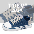 Damen Modische Sneakers mit kombiniertem Obermaterial
