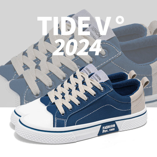 Damen Modische Sneakers mit kombiniertem Obermaterial R&B