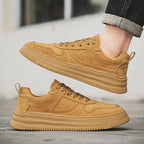 Herren Sneakers von hochwertigem Wildleder mit dämpfender Sohle